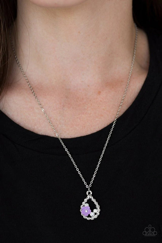 Serene Spring Showers - Purple