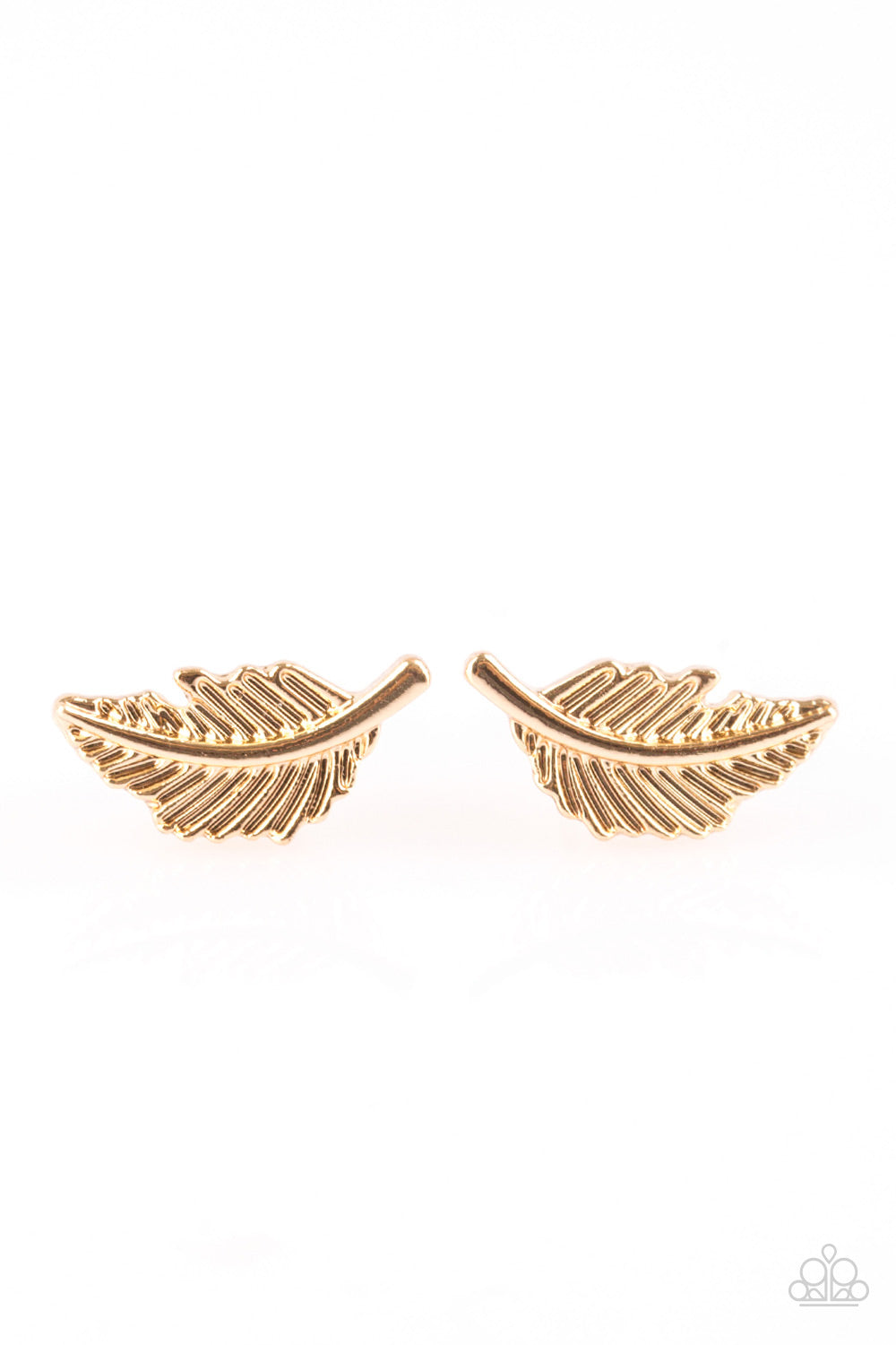Flying Feathers - Gold Post