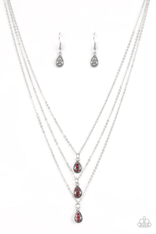 Radiant Rainfall - Red