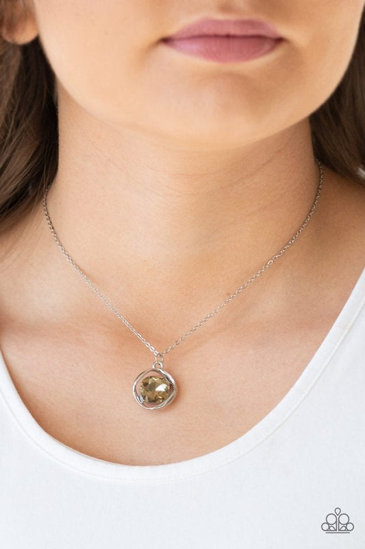 Dazzle In Diamonds - Brown