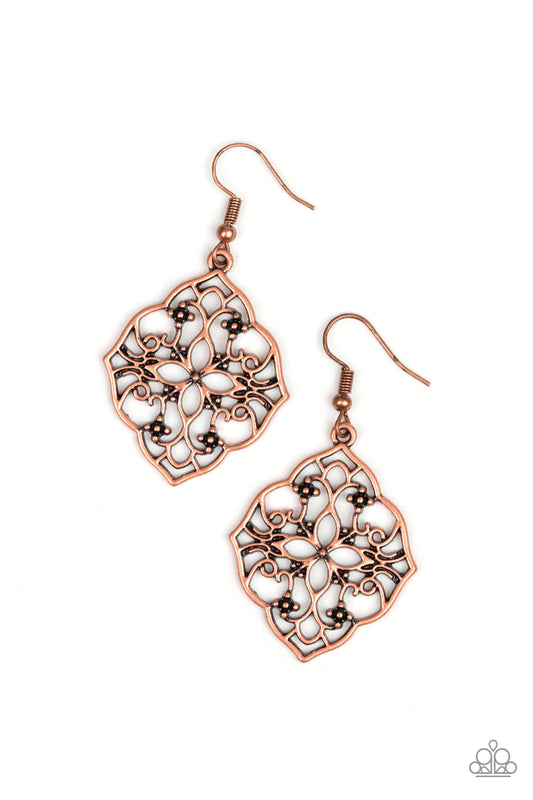 Garden Mandala - Copper