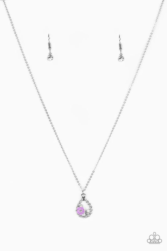 Serene Spring Showers - Purple