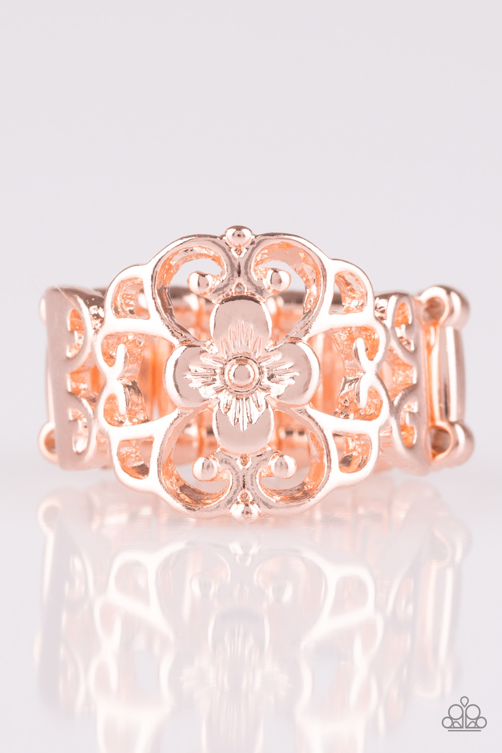 Fanciful Flower Gardens - Rose Gold