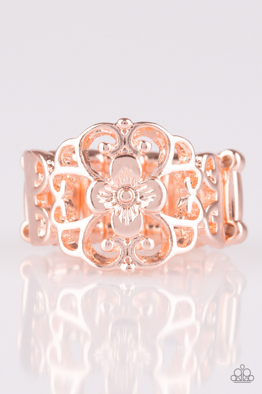 Fanciful Flower Gardens - Rose Gold