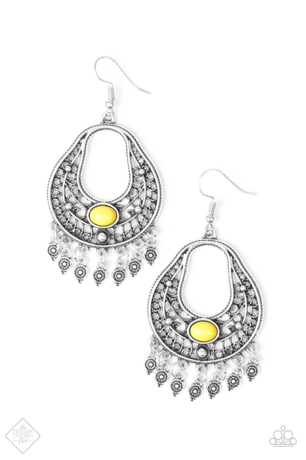 Shoreside Social - Yellow Earrings