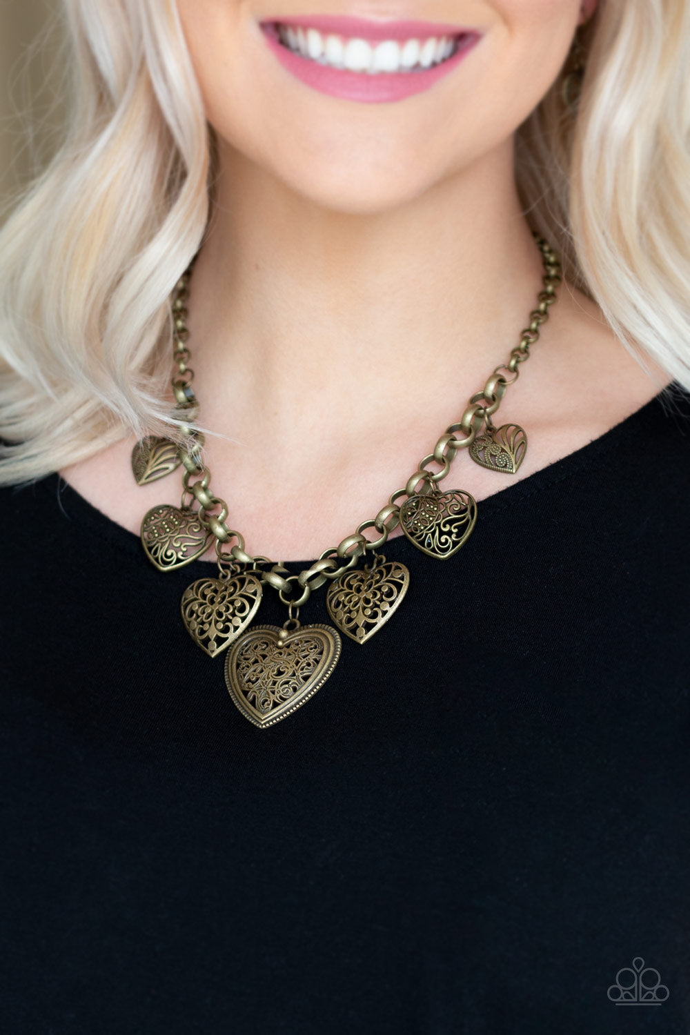 Love Lockets - Brass