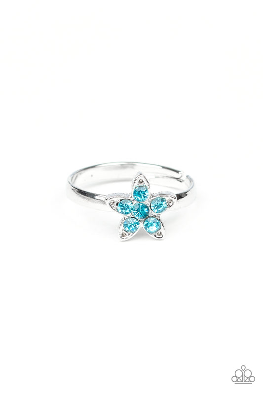 Starlet Shimmer Glittery Flower Ring Bundle