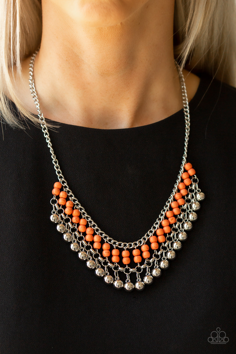 Beaded Bliss - Orange