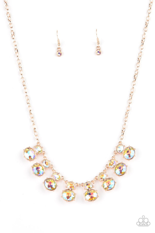 Cosmic Countess Rose Gold Necklace