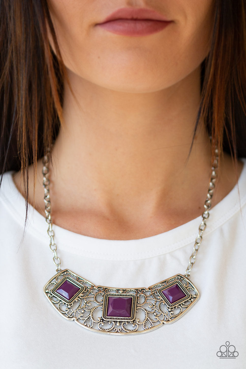 Feeling Inde-PENDANT - Purple