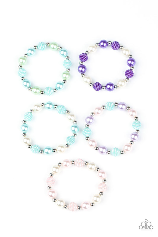 Starlet Shimmer Pearly Bead Bracelet Bundle