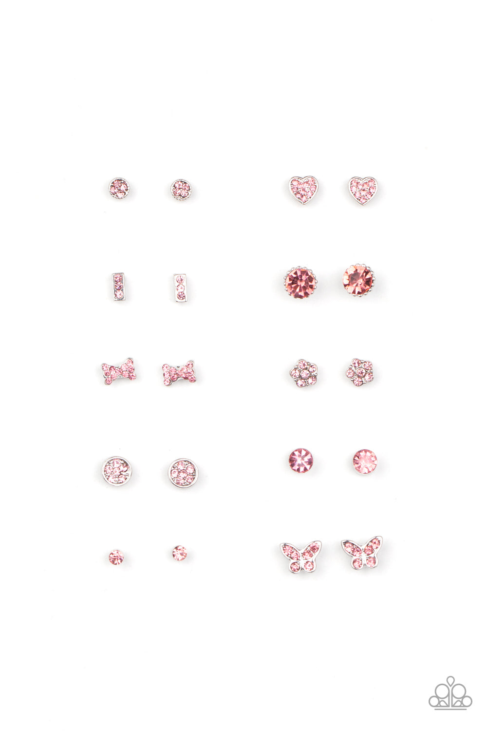 Starlet Shimmer Glittery Pink Earring Bundle