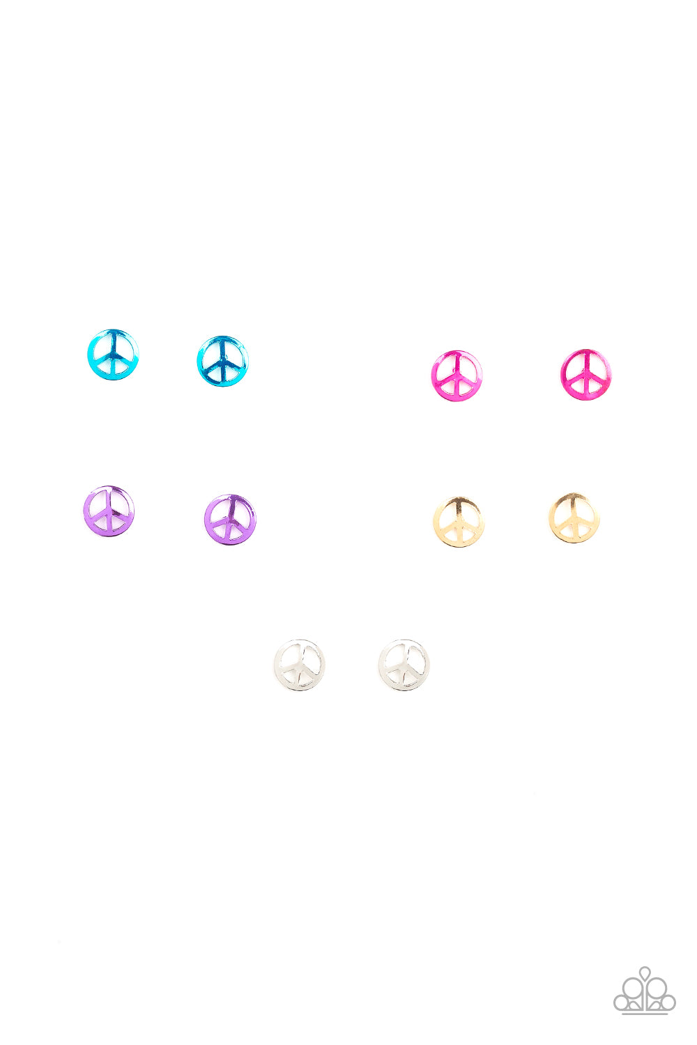 Starlet Shimmer Groovy Peace Earring Bundle