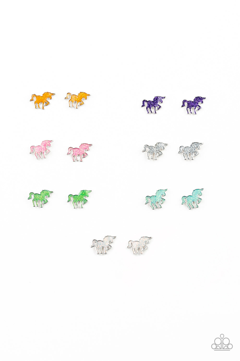 Starlet Shimmer Glittery Unicorn Earring Bundle