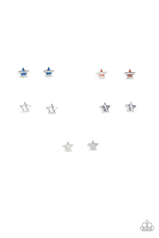 Starlet Shimmer Rhinestone Star Earring Bundle