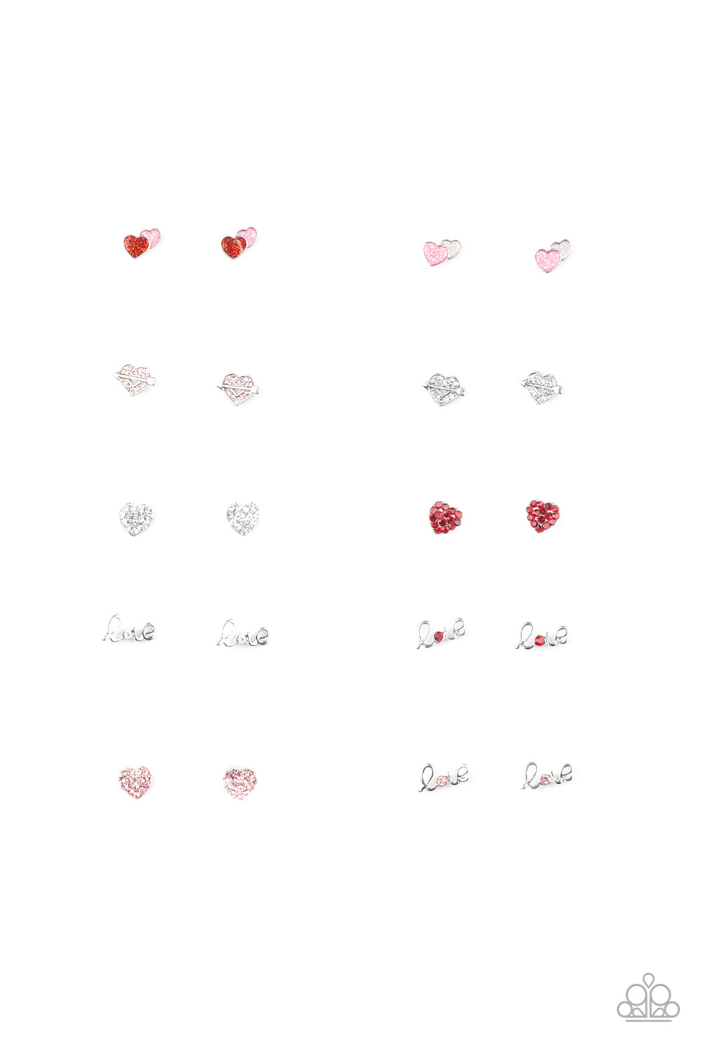 Starlet Shimmer Valentine Earring Bundle