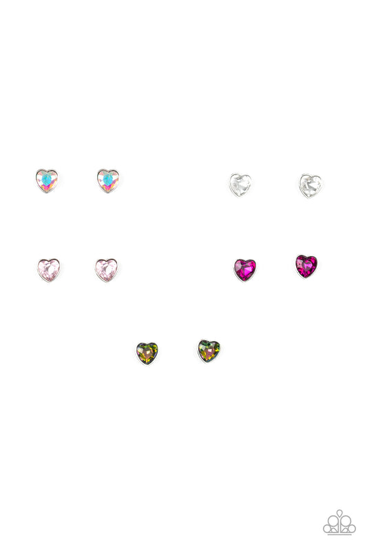 Starlet Shimmer Silver Heart Earring Bundle