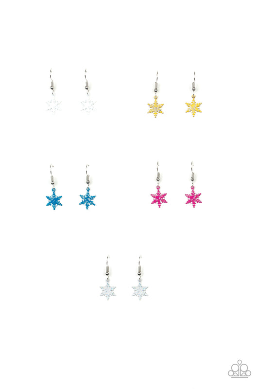 Starlet Shimmer Snowflake Earring Bundle