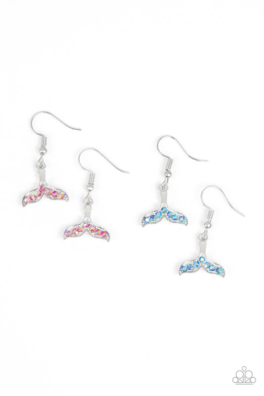 Starlet Shimmer Iridescent Mermaid Tails Earring Bundle