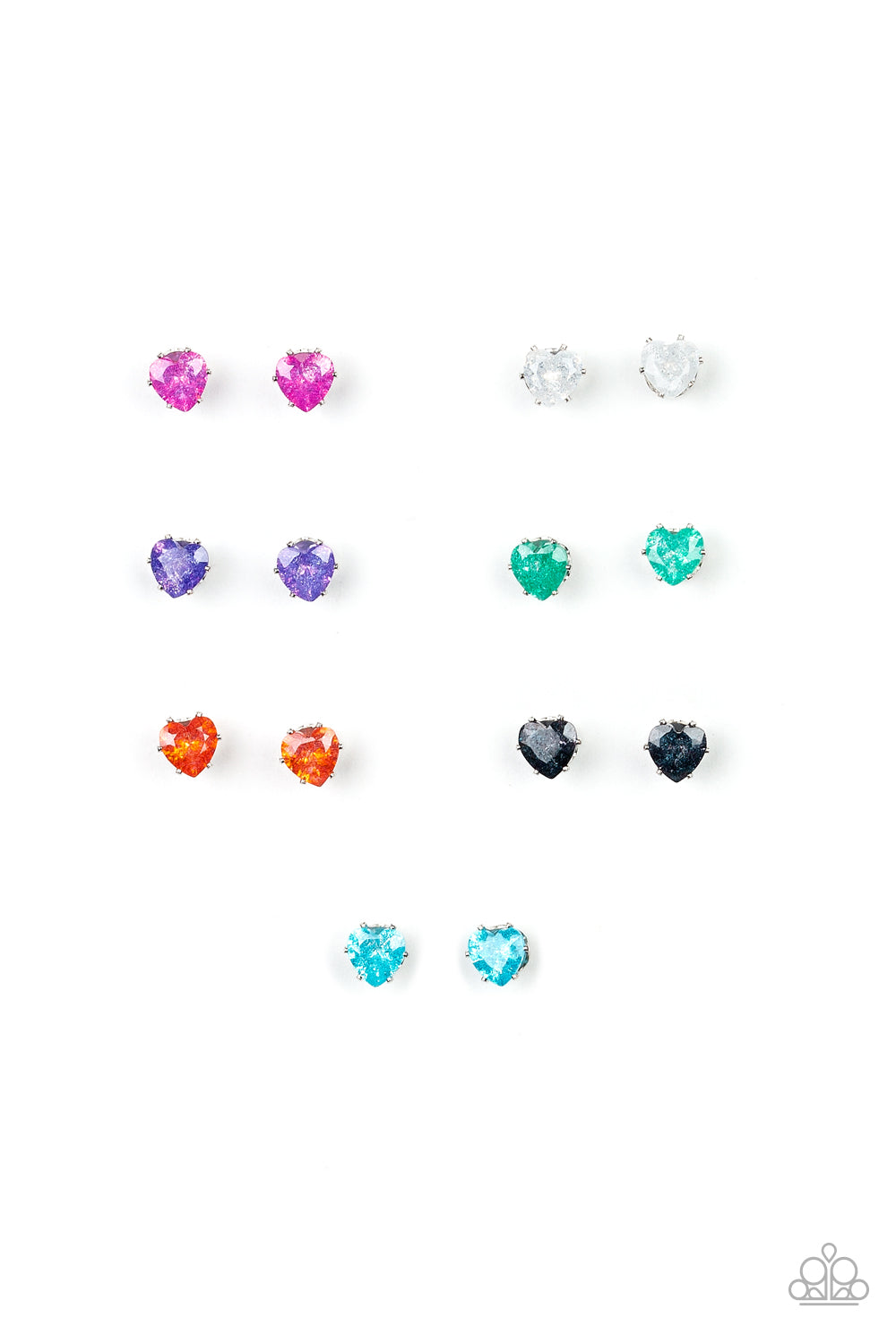 Starlet Shimmer Rhinestone Heart Earring Bundle