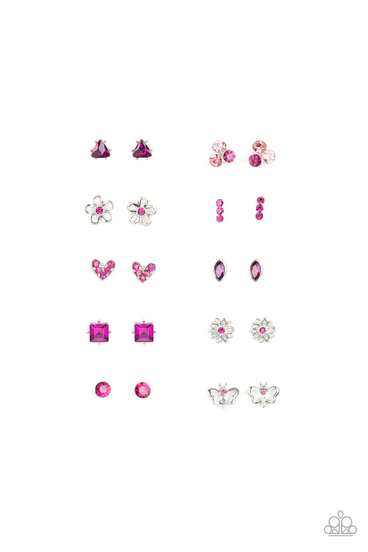 Starlet Shimmer Rhinestone Shapes Earring Bundle