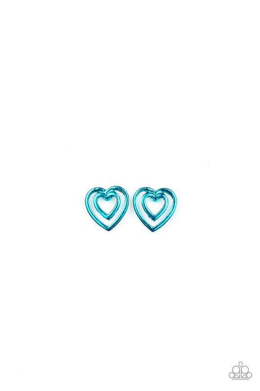 Starlet Shimmer Metallic Heart Earring Bundle