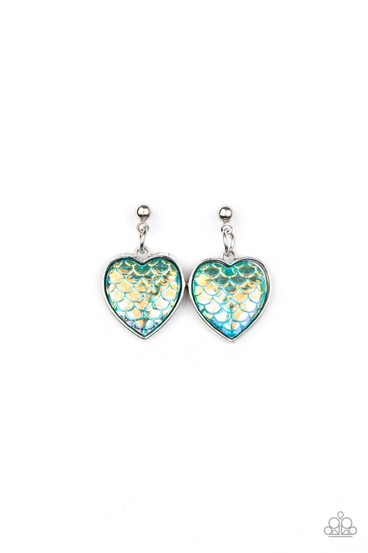 Starlet Shimmer Iridescent Heart Earring Bundle