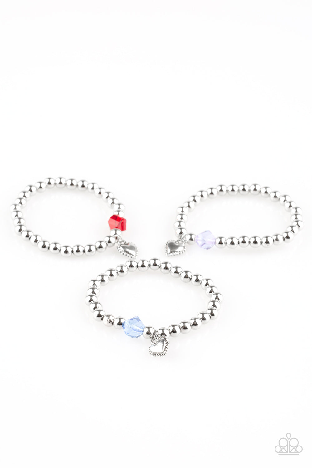 Starlet Shimmer Heart Charm Bracelet Bundle