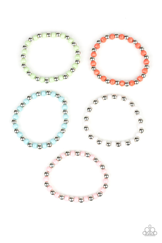 Starlet Shimmer Dainty Beaded Bracelet Bundle