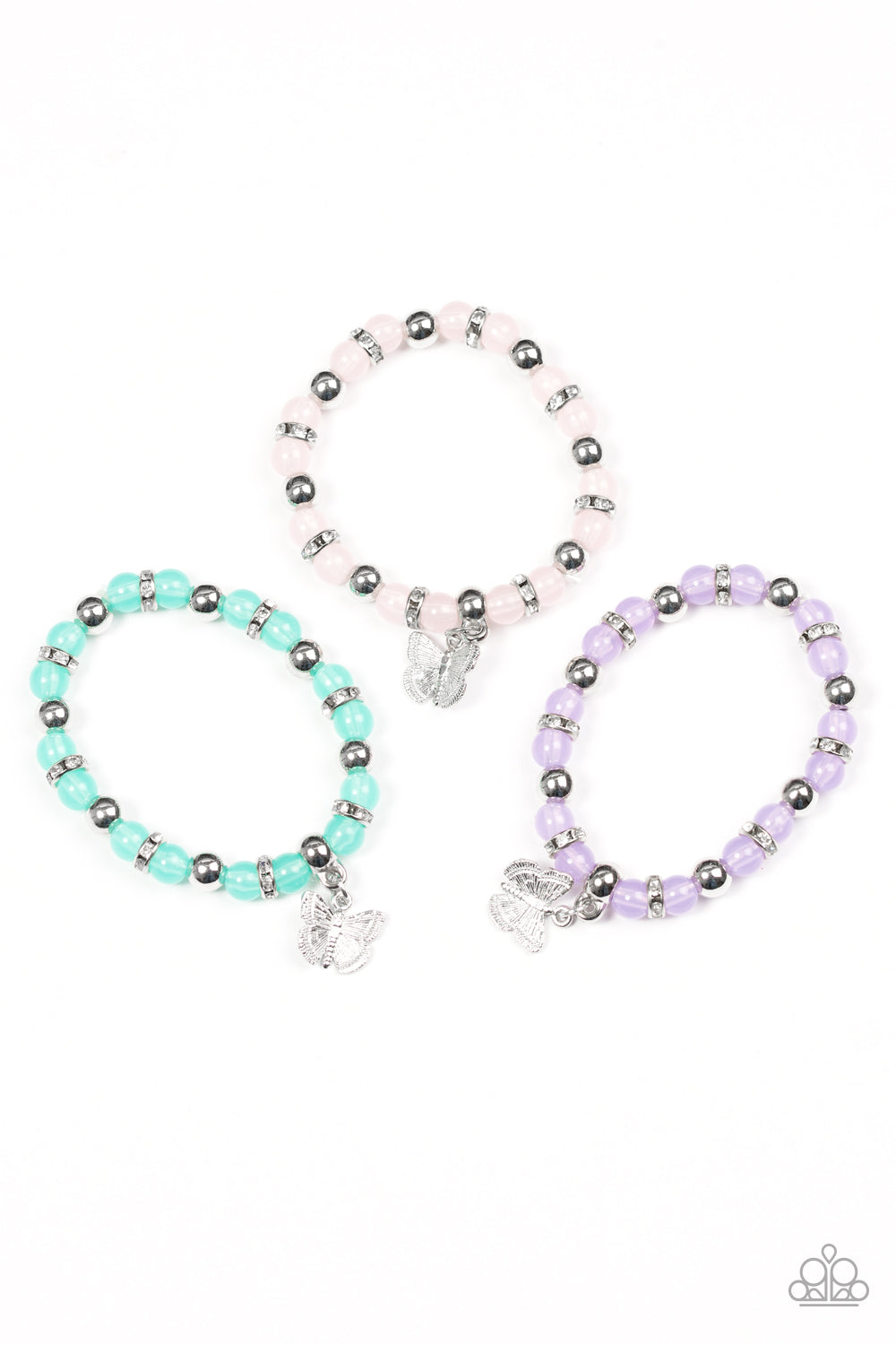 Starlet Shimmer Butterfly Charm Bracelet Bundle