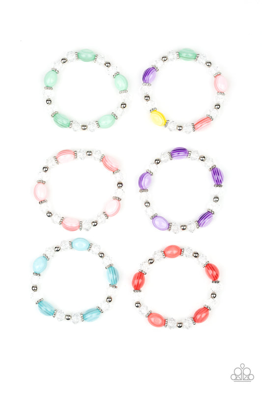 Starlet Shimmer Crystal Beaded Bracelet Bundle